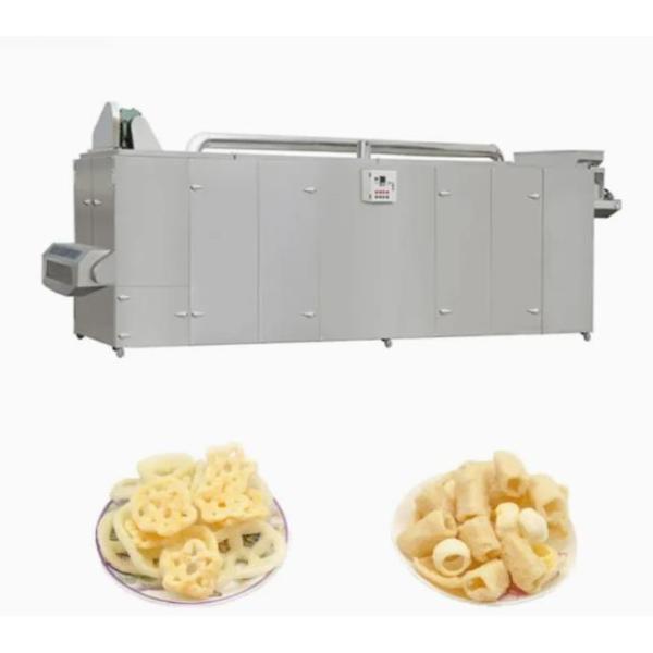 Auto 3D Snack Extruder Machine , Fried Food Processing Equipment