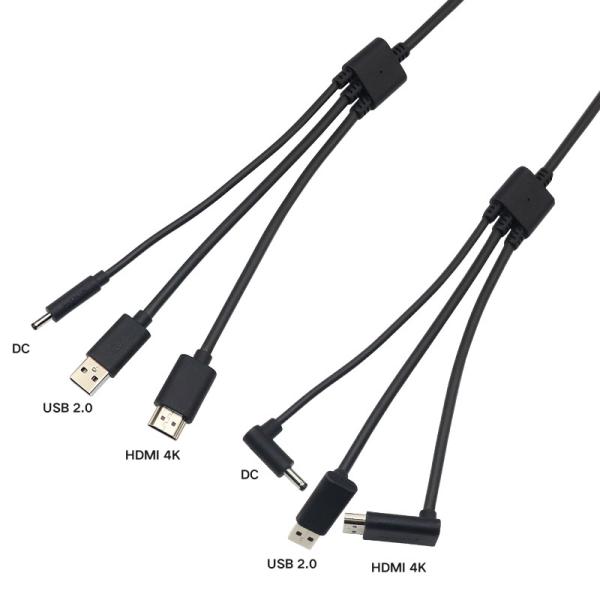 3 in 1 VR Cable angle connectors psx4 vr eye game extension sync for HTC VIVE