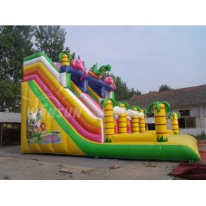 Durable Large Inflatable Slide WSS-102 CE UL EN14960 Certificated