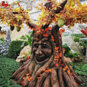 Quality Large Garden Animatronic Plant Sculpture Decoration Park Talking Tree For Sale for sale