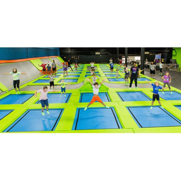CE Certified Large Rectangular Inflatable Amusement Park for Indoor Fun and Exercise
