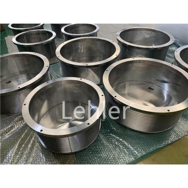 450mm Diameter Basket Mill / Bead Mill Screen Basket Electro Polish Surface