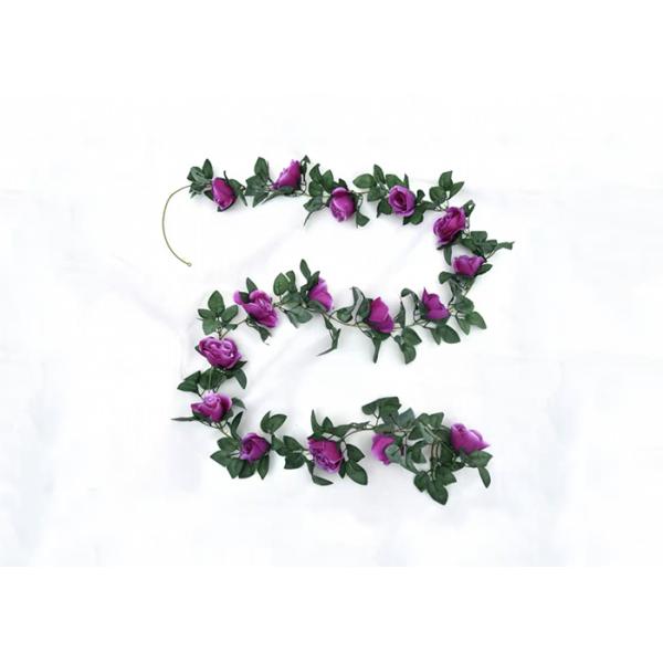 Red Light Pink Silk Cloth Simulated Rattan Branches
