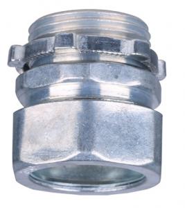 Quality Thinwall EMT Conduit Fittings EMT To Rigid Compression Coupling Concrete Tight for sale