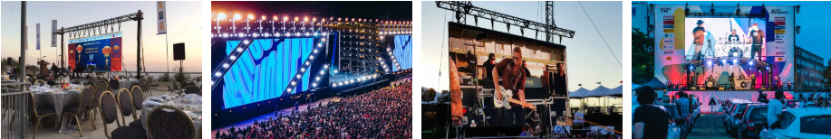 Indoor Stage Digital Stadium Perimeter Led Display Screen Full Color 5000cd/㎡