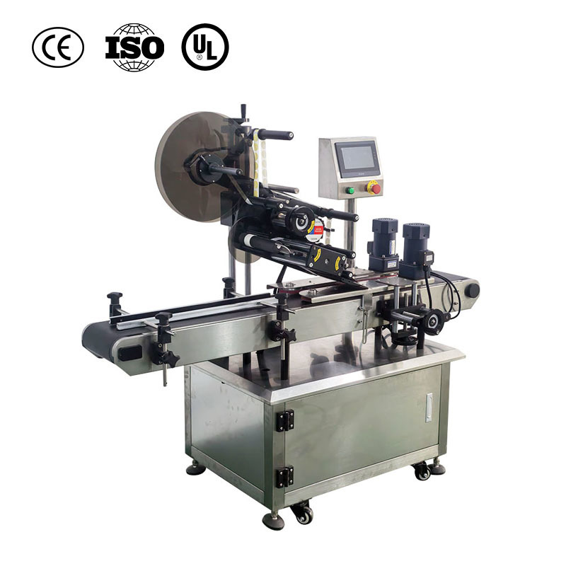 High Efficiency Flat Surface Labeling Machine Durable Fully Automatic Labeling