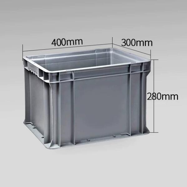Turnover Shipping in Warehouse/Workshop HDPE Customization Eu Standard Plastic Storage Box