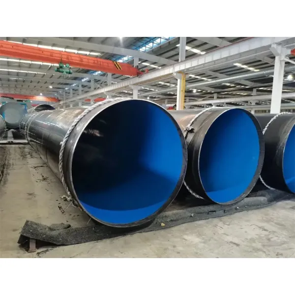 3LPE Coating Pipe Production Line with Medium-Frequency Heating System and Clean Level >=SA2.5 for Powder Coating