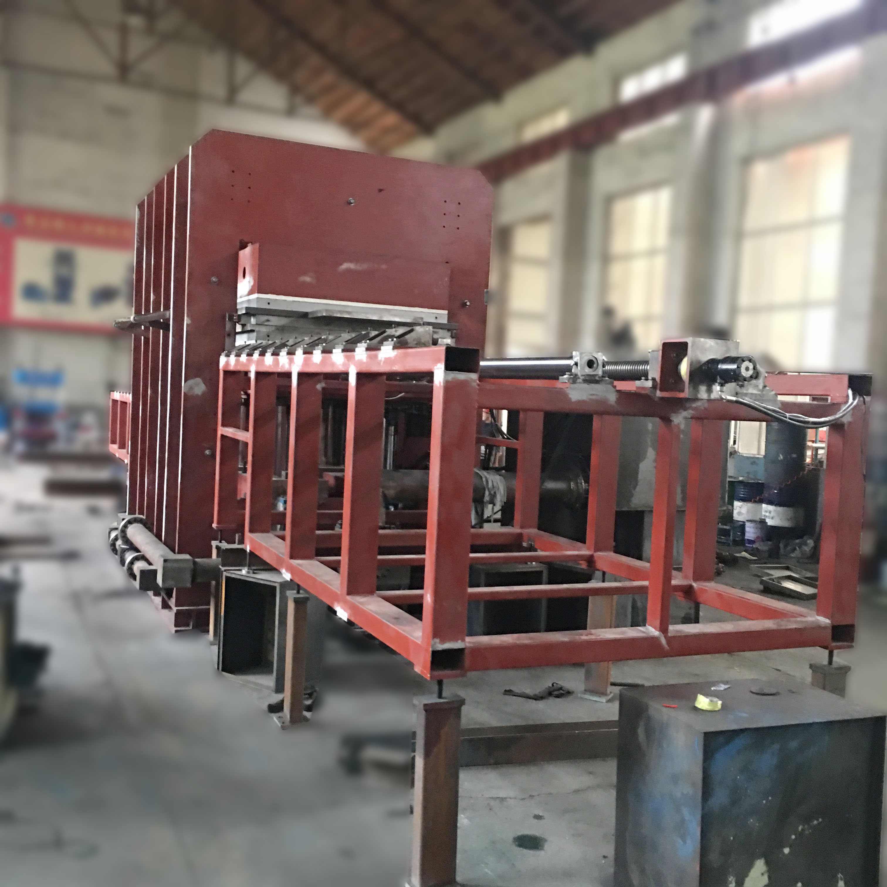 Heat Exchange Seal Ring Vulcanizing Machine with Uniform Temperature Heating Plate Fast Clamping Speed and Thickened Drag Plate