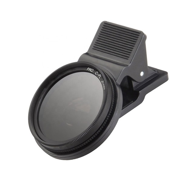 Phone CPL Filter with clamp attachment
