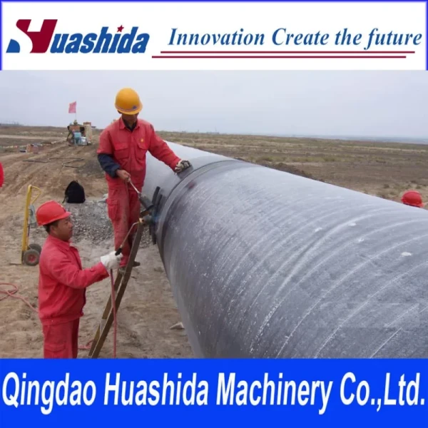 Automatic 3LPE Coating Pipe Production Line with PLC Control System and 3 Layers Coating