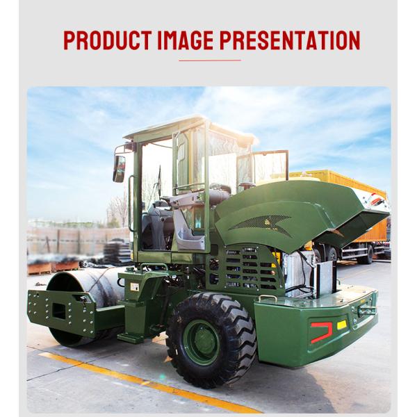 Factory Price Single Drum Soil Compactors Single Drum Roller Compactor Vibratory Road Roller