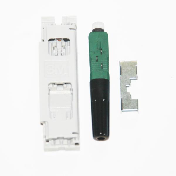 SC APC FTTH Fiber Optic Assembly Connector