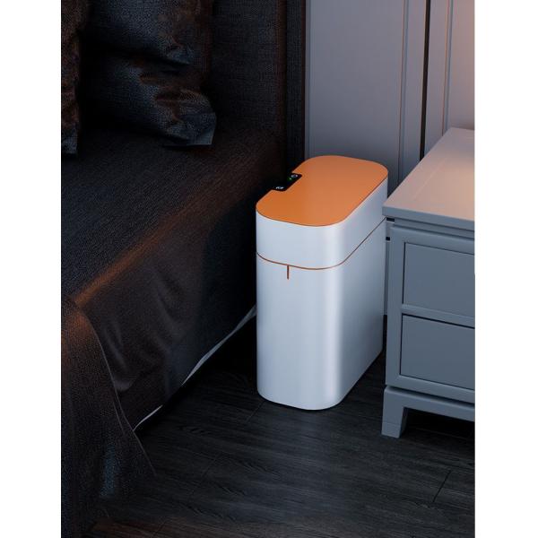 Smart Trash Can Automatic Bagging Garbage 3.4 gal Garbage Slim Smart Trash Can
