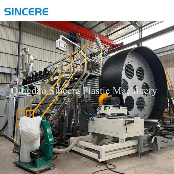 Solid Wall PPH PE PPR Pipe Making Machine Water Tank Extrusion Line