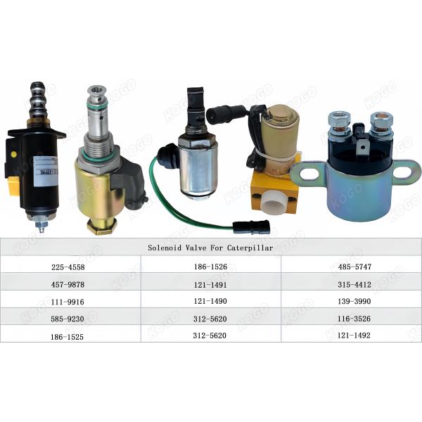 Solenoid Valve 121-1491 for Excavator Models E315C E320C E325C E330C E330D