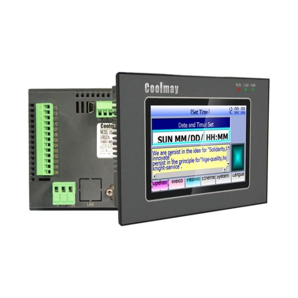 EX3G 5Inch Integrated HMI PLC Controller 24MT RS485 COM For Industrial Machine