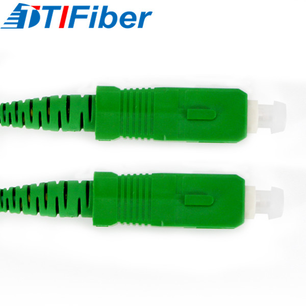 Optical Aqua Fiber Patch Cable White Simplex 1.5m 3.5mm 1.6mm 2.0mm