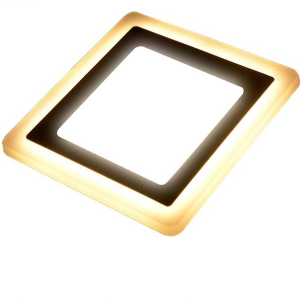 RGBW Panel light both for Round and Square outlook with Remote controller