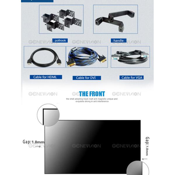 TV Screen Digital Advertising Display SAMSUNG Led Video Wall Display With Controller