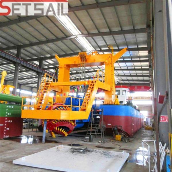 GPS Full Cutter Suction Sand Dredger with Water Flow Meter Advanced Technology