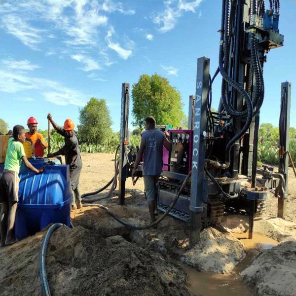 Multifunctional Water Well Drilling Machine Crawler Water Well Drilling Rig For Sale