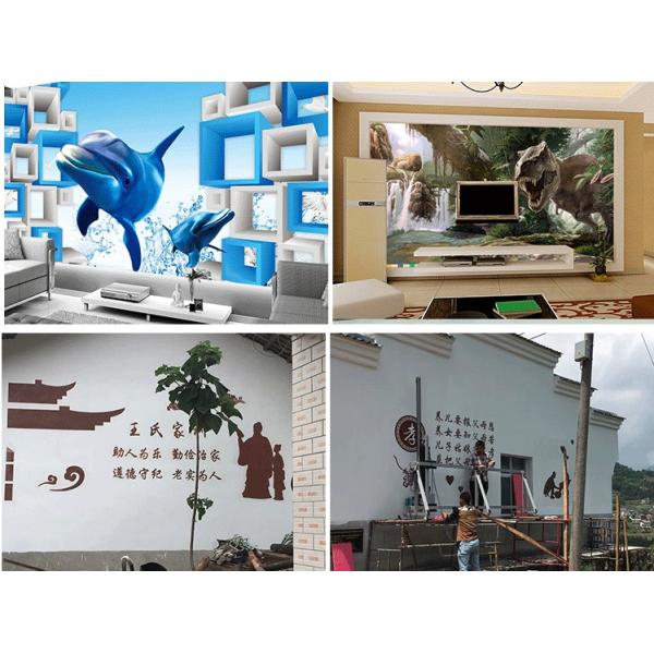 12m2/H CMYK TX800 Epson Wall Mural Printer 400ml Ink