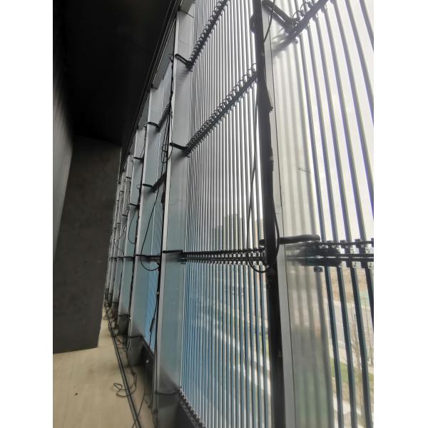 DC36V Thin Outdoor Digital Advertising Display Screens With Bracket