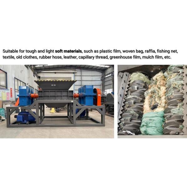 Customized Request Double Hob Shredder Machine for Shredding Customizable Materials