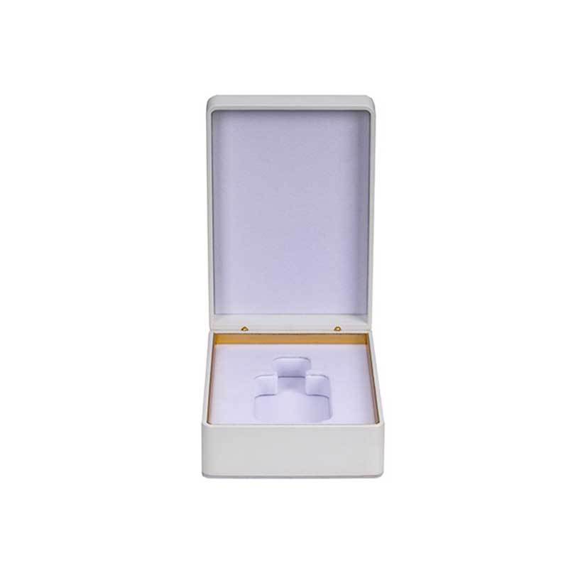 Delicate Durable Blue Leather Perfume Box