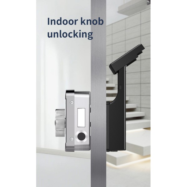 High Waterproof Camera Intercom FACE ID Smart Frame Lock Fingerprint Password Electric Tuya Version Door Lock Exterior Lock