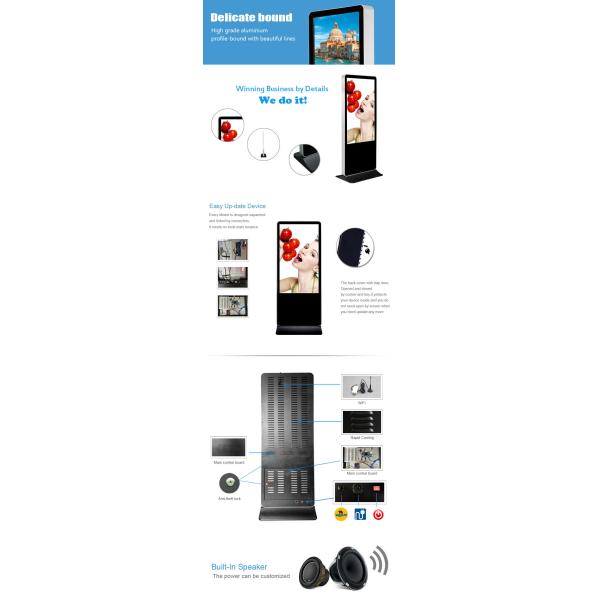 Floor Standing Touch Screen Kiosk