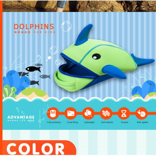 Durable Neoprene Toddler Backpack Dolphin Style Shockproof NH009