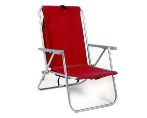 Quality 25-mm, aluminum frame; 600 D polyester fabric, built-in cup holder Outdoor Camping Chair for sale