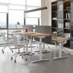 Quality Wholesale Sit And Stand Table Electric Height Adjustable Computer Desk for sale