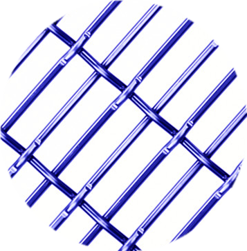 Decoration Stainless Steel Architecture Ceiling Mesh With Rectangular Hole