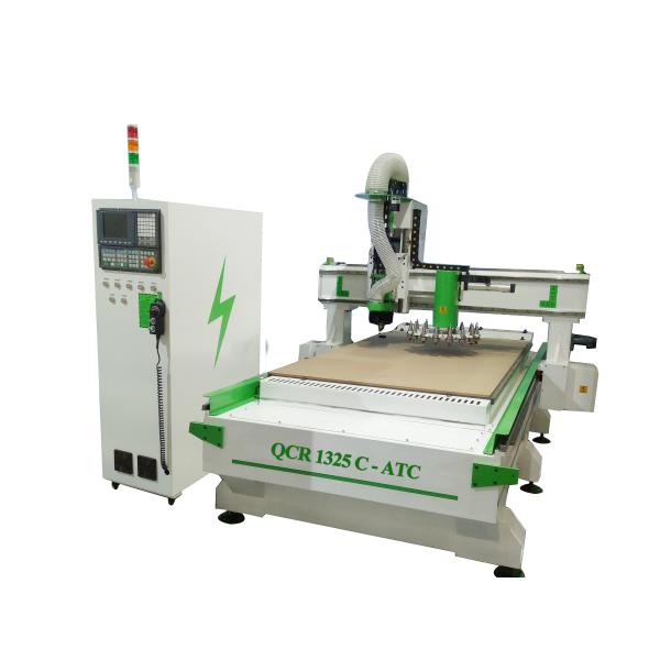 3 Axis CNC Machining Center With Carousel / Disk ATC System For Woodworking 1325