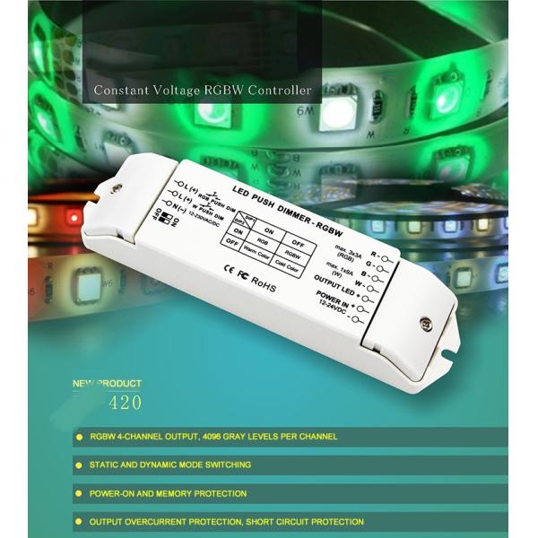 Temperature Dimmable LED RGBW Controller Multi Zone Control RGBW Wifi Controller