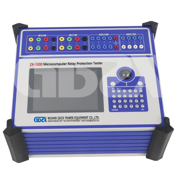 ZX-1200 Universal Auto Testing Machine Six Phase Relay Protection Tester Warranty 1 Year