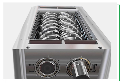 Double Shaft Shredder Machine Multi-Function Solid Waste Plastic Metal Wood Tire Shredder