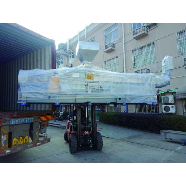 Double Twin Screw Plastic Extruder Masterbatch Granulator for Customized Requirements