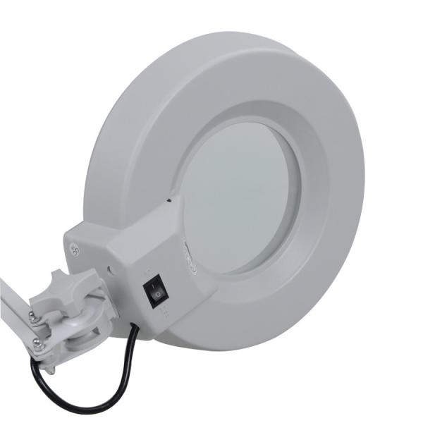 5 Inch Swing Arm Magnifying Lamp Energy Saving SMD Magnifying LED Work Light