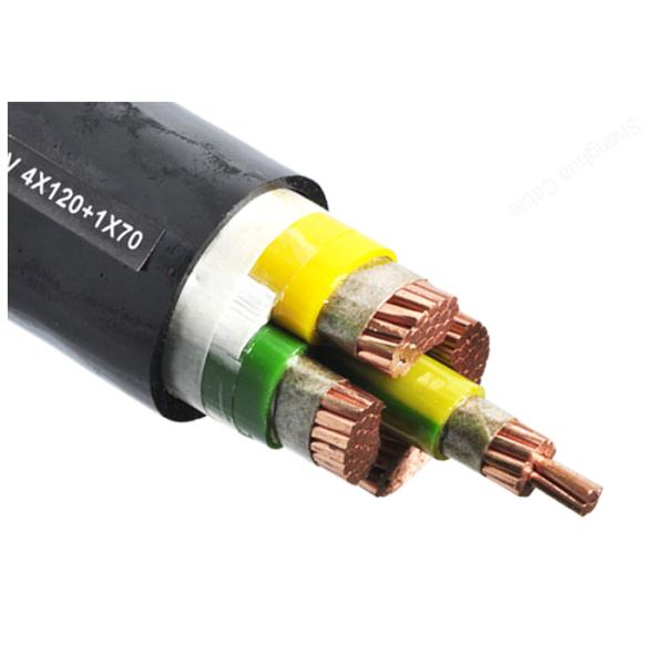 LSOH XLPE Insulation Flame Retardant Cable Compact Stranded Copper Conductor