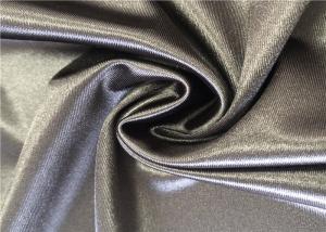 Quality Stretch Shiny Satin Fabric 96% Polyester 4% Spandex For Sleep Wear for sale