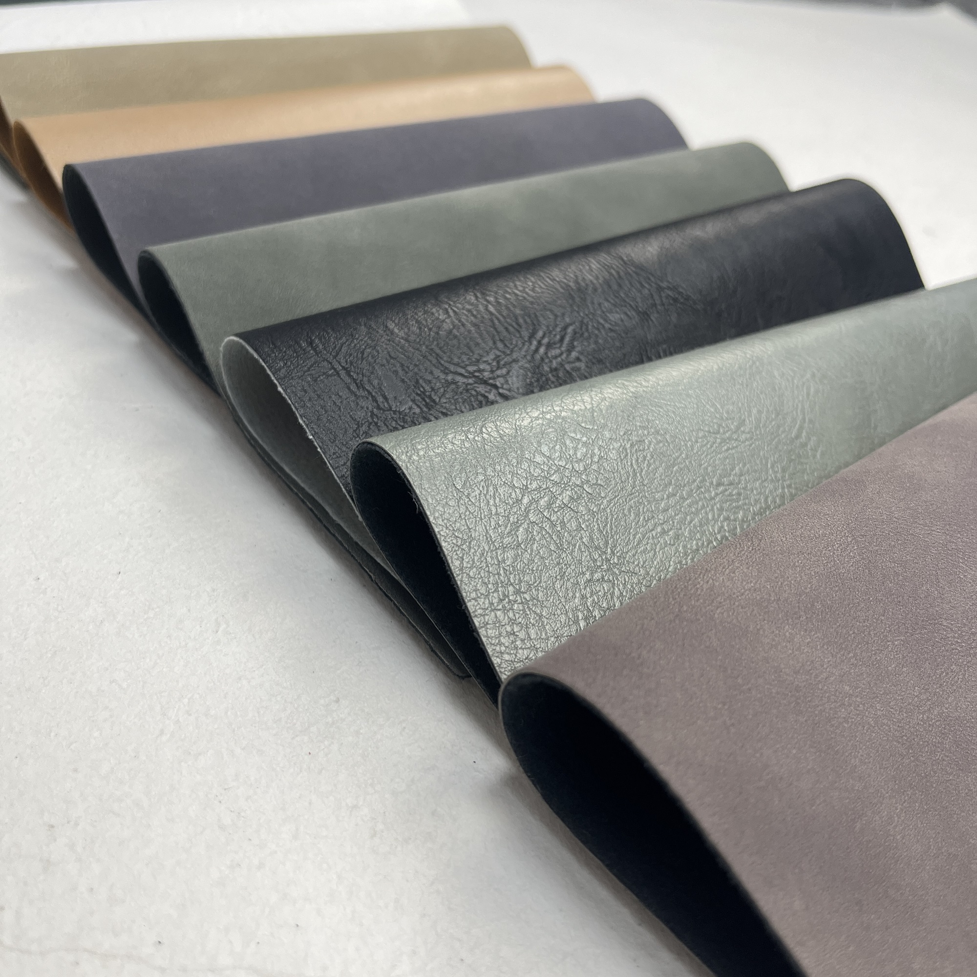 Smooth Microfiber Polyester Solid Knitted Suede Fabric, 100% Polyester Fabric Suede Leather