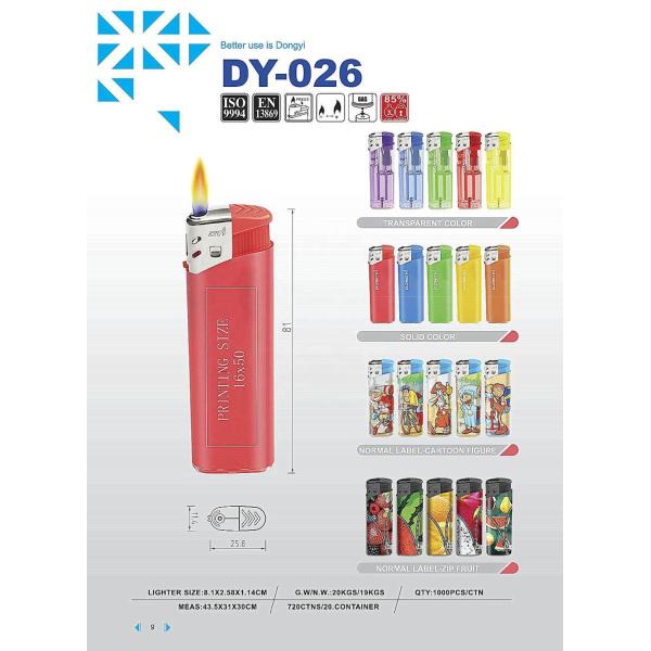 Direct Sale Refillable Cigarette Lighter with Customization Options