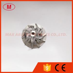CT12 17208-46030 39.05/58.03mm 5+5 blades Turbocharger milling/aluminum 2618/billet compressor wheel
