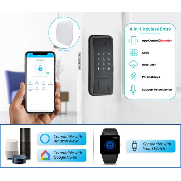 OEM Smart Door Lock Digital Compatible Bluetooth Keyless Door Lock