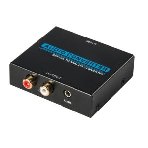 Quality 96 KHz 24 Bit Digital To Analog Audio Video Converter for sale