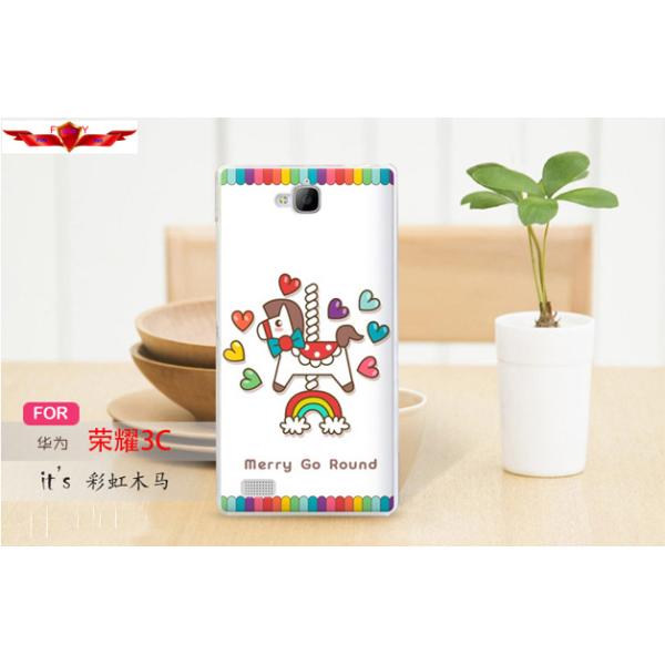 Multi Styles HUAWEI HONOR 3C PC Cover Cases Ultimate Fit